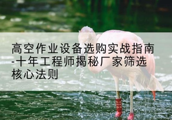 江西剪叉式升降机厂家-高空作业设备选购实战指南-十年工程师揭秘厂家筛选核心法则